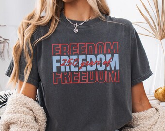 USA 250 Birthday Comfort Colors® Shirt 4th Of July Shirt 250th Anniversary USA Independence Day Shirt 250 Years Of Freedom Est. 1776 Shirt