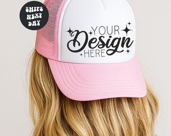 Customizable Trucker Hats for Team Events Personalized Hat Adjustable Trucker Hat Your Logo Here Custom Hats For Businesses Custom Logo Hat