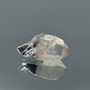 Quartz Pendant, Clear Quartz Pendant, Silver Quartz Pendant, Raw Quartz, Quartz Necklace, Clear Quartz Cristal Necklace, Raw Cristal Quartz