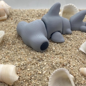Hammerhead Shark - Fidget - Keychain - 3D Printed - Ocean - Sea