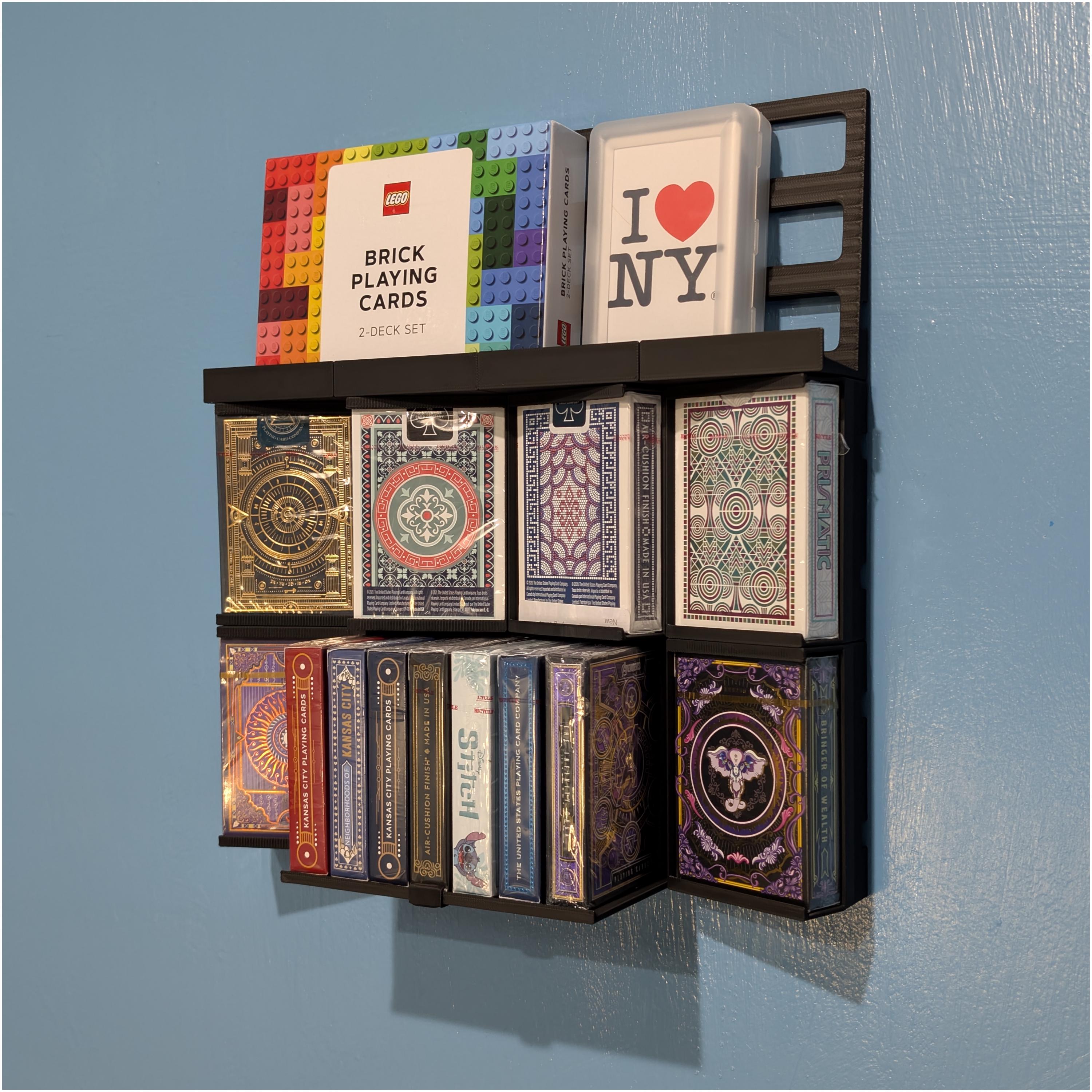 playing card collection display case Playing Card Deck Display Case