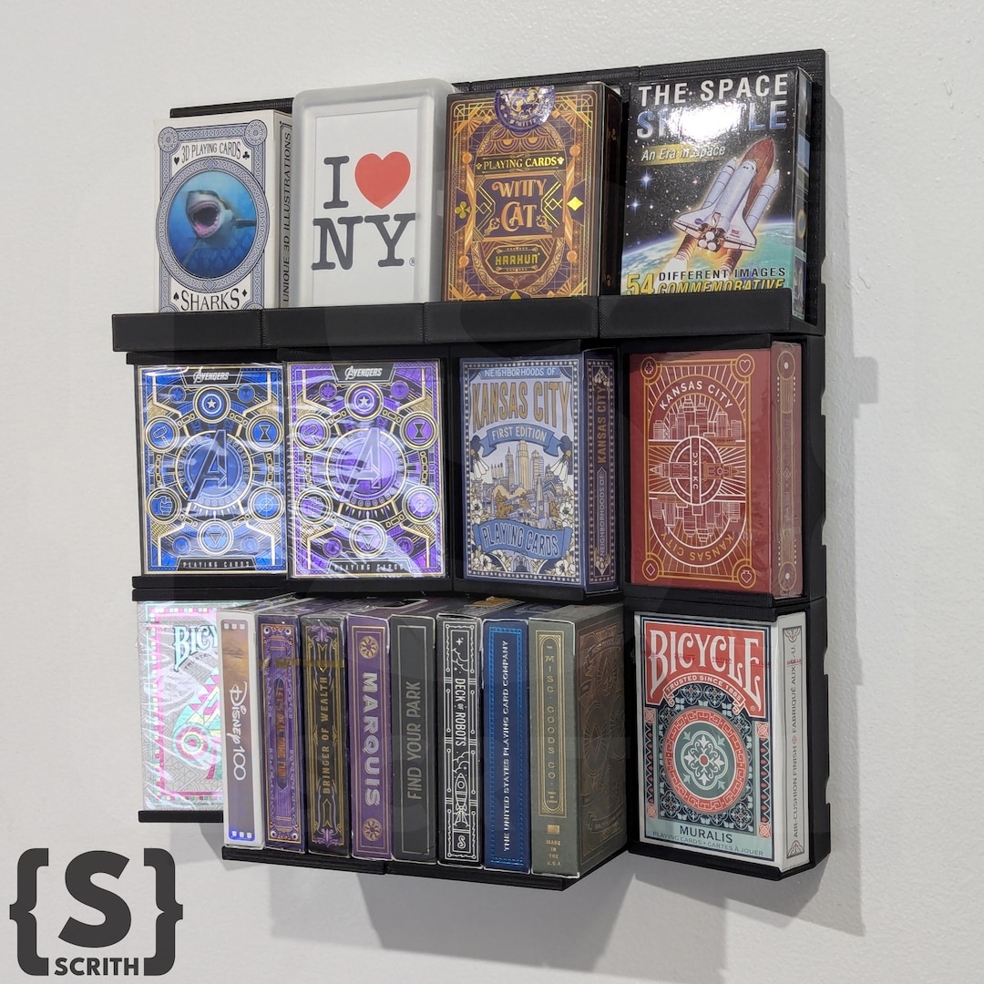 Modular Playing Card Wall Display: Assortment Pack #1 - Etsy UK