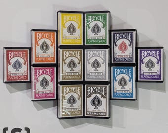 Expositor modular de cartas de juego a granel: inclinado (24 o 36)