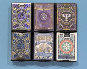 Expositor modular de cartas de juego a granel: delgado (24 o 36)