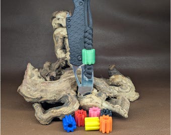 Cuenta de paracord EDC indestructible / "Cog" - 1 pieza