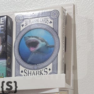 Modular Playing Card Wall Display: Top