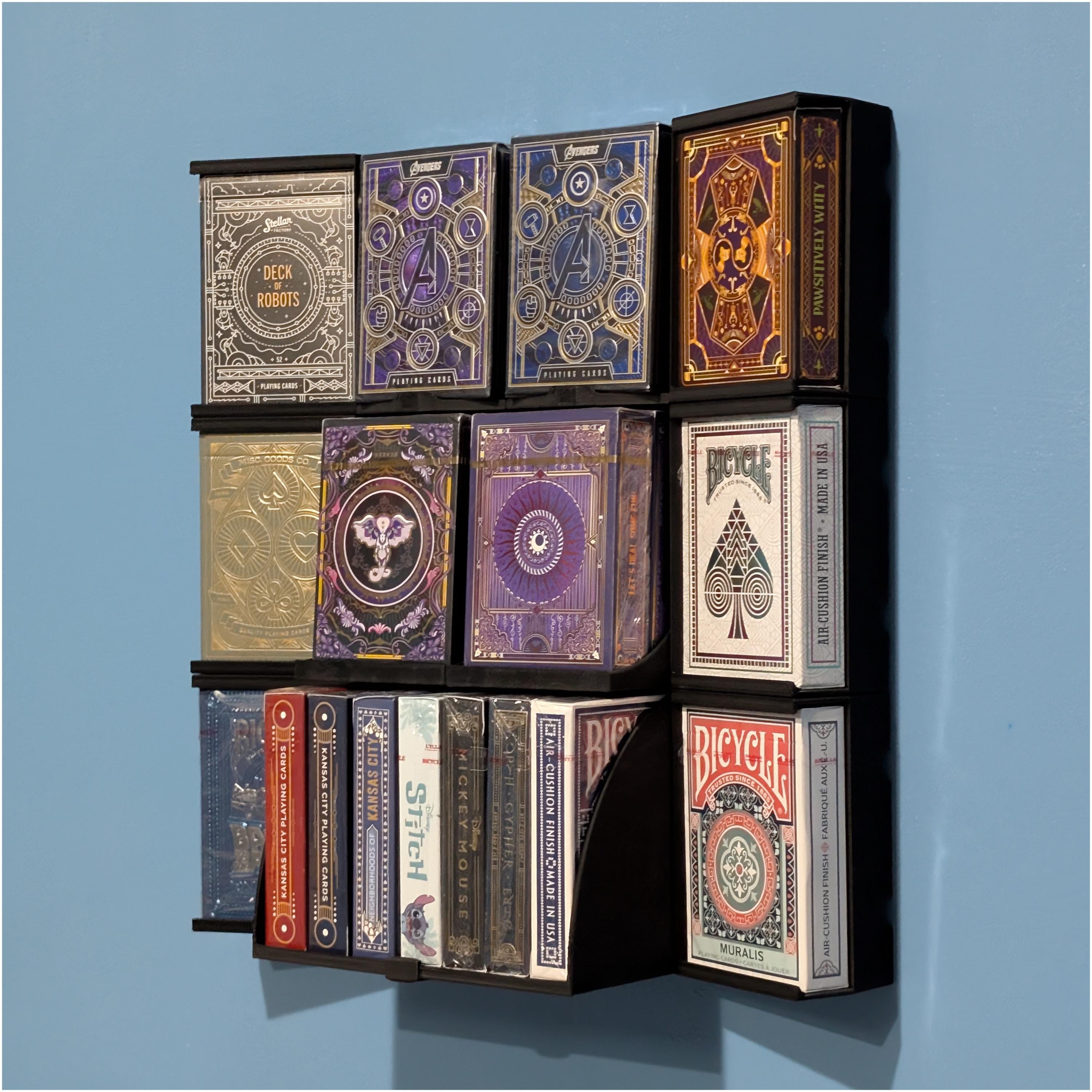 バイスクルコレクション飾り台 Playing cards display case - Etsy 日本