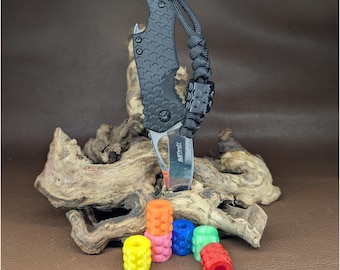 Cuentas de paracord EDC indestructibles / "Puntos" - 1 pieza