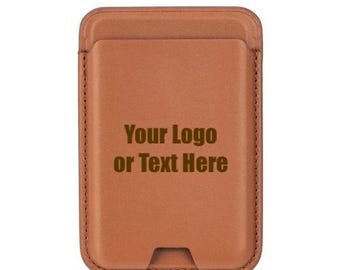 MagSafe Wallet for iPhone 12+ – Card Holder - Customizable Faux Leather