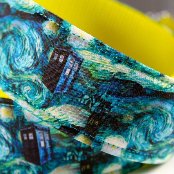 Doctor Who inspired dslr camera strap for use with all models of dSLR and SLR camera styles