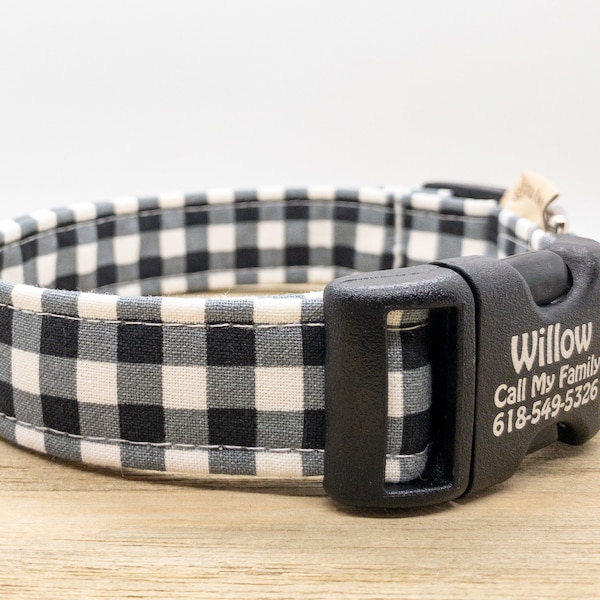 Black and White Gingham Check Etsy