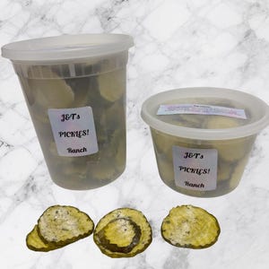Freeze-Dried (Ranch) Dill Pickles