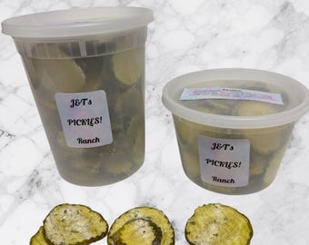 Freeze-Dried (Ranch) Dill Pickles