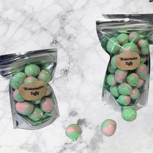Freeze-Dried Watermelon Taffy