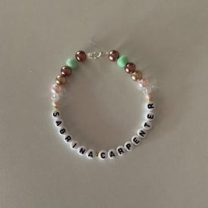 Sabrina Carpenter bracelet, Beads, jewelry