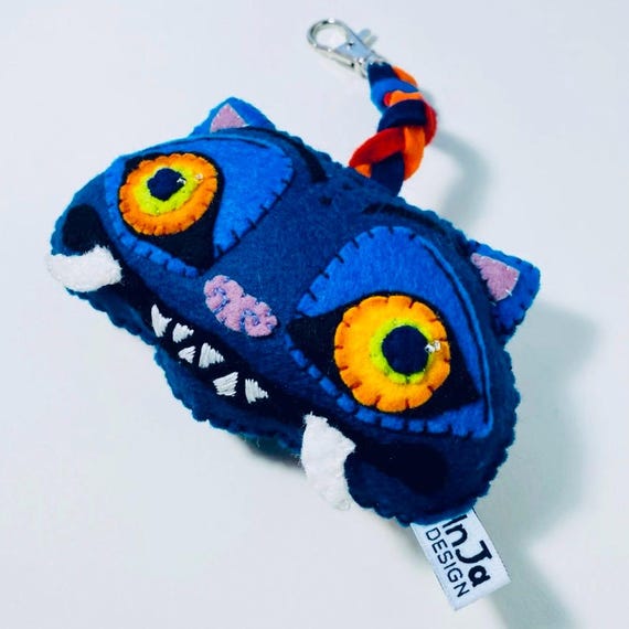 Minhwa Tiger Bag Charm