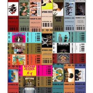 PERSONALIZED KONZERTCOLLAGE - Gedenkkartencollage