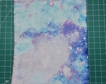 Galaxy Kindle/E-Book Sleeve with Snap Button