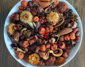 Popurrí de granja: aroma picante de canela, clavo y calabaza