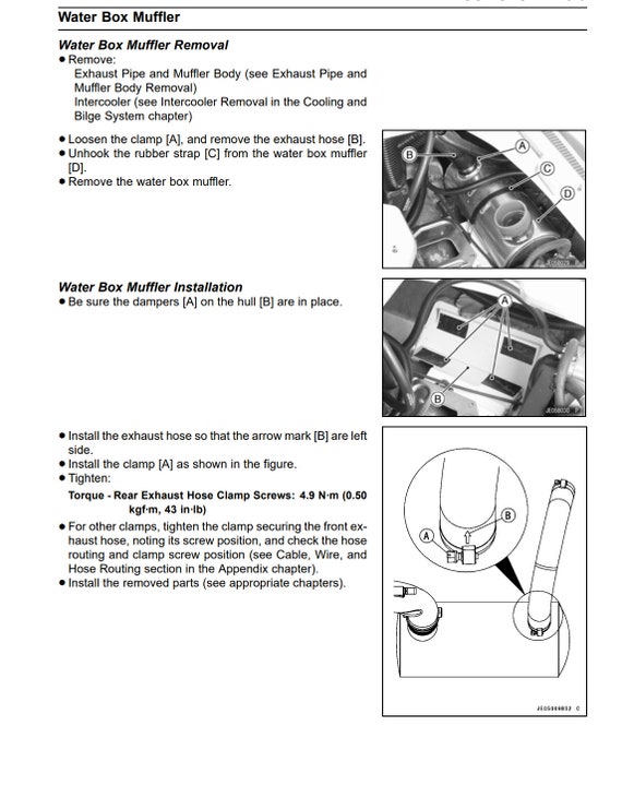 Kawasaki Ultra 300X - 300LX 2011-2013 PDF Service Manual