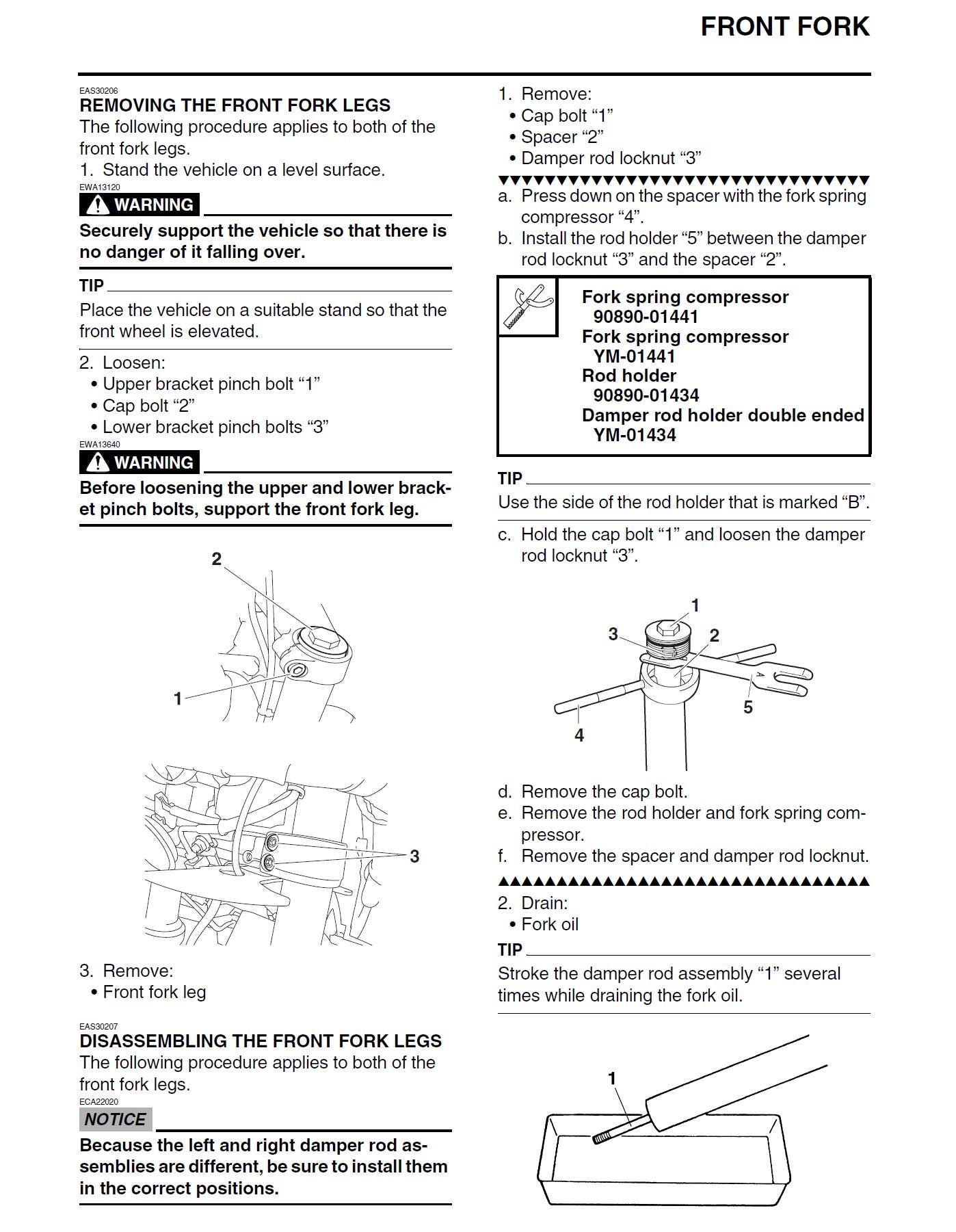 Yamaha T-max 530 2012 - 2016 PDF Service Manual Repair Workshop