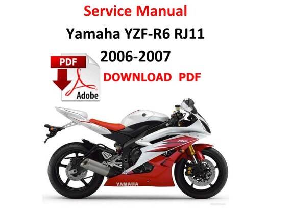 Yamaha 2017 YZF-R6 Service Manual