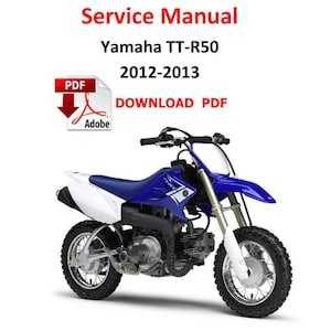 Yamaha TTR50 2012 - 2013 PDF Service Manual Repair workshop Pages 226