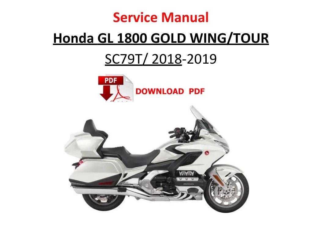 ホンダ GL1800 ゴールドウィング - ツアー 2018 - 2019 D / DA