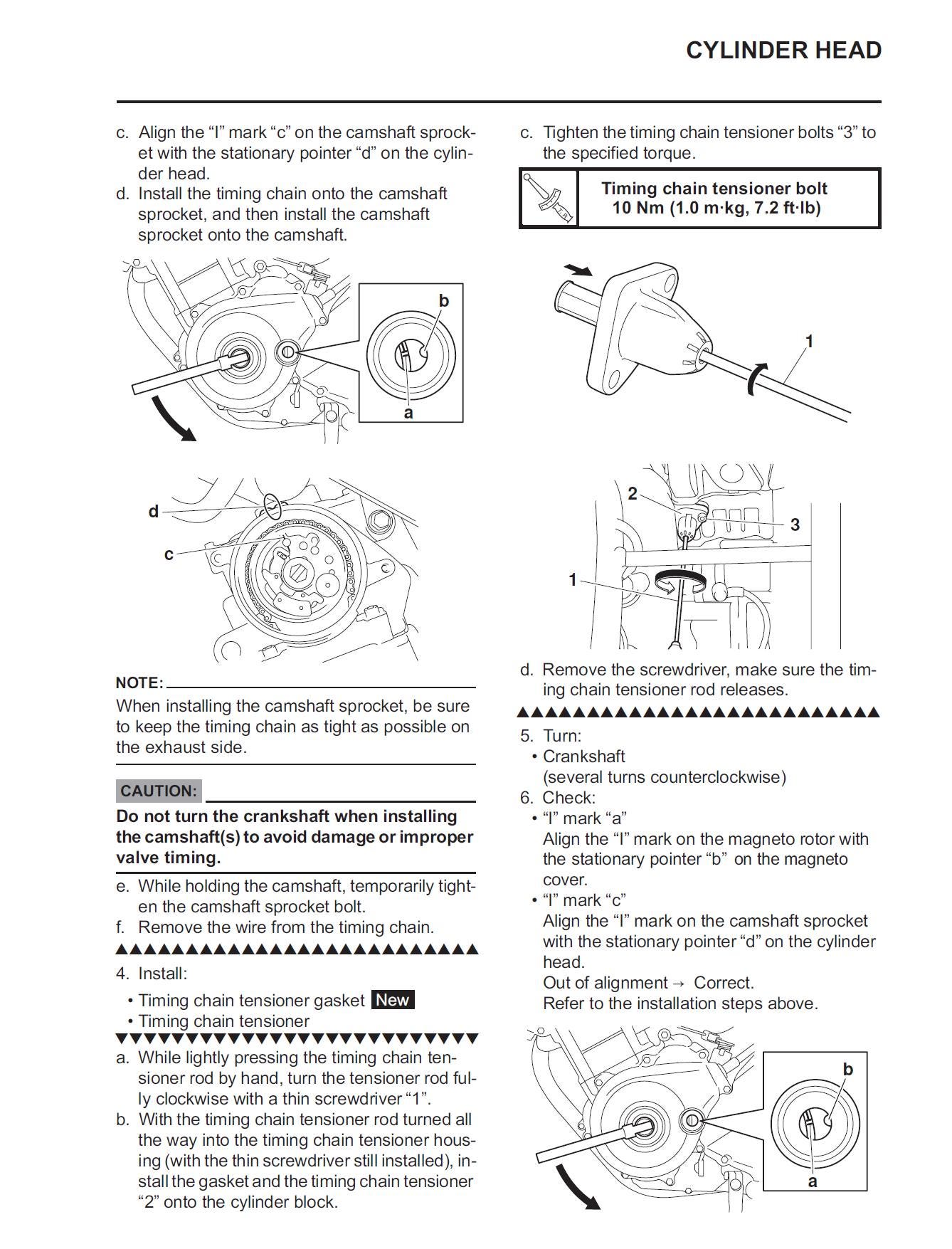 Yamaha YZF-R15 2008-2013 PDF Service Manual Repair Guide Workshop