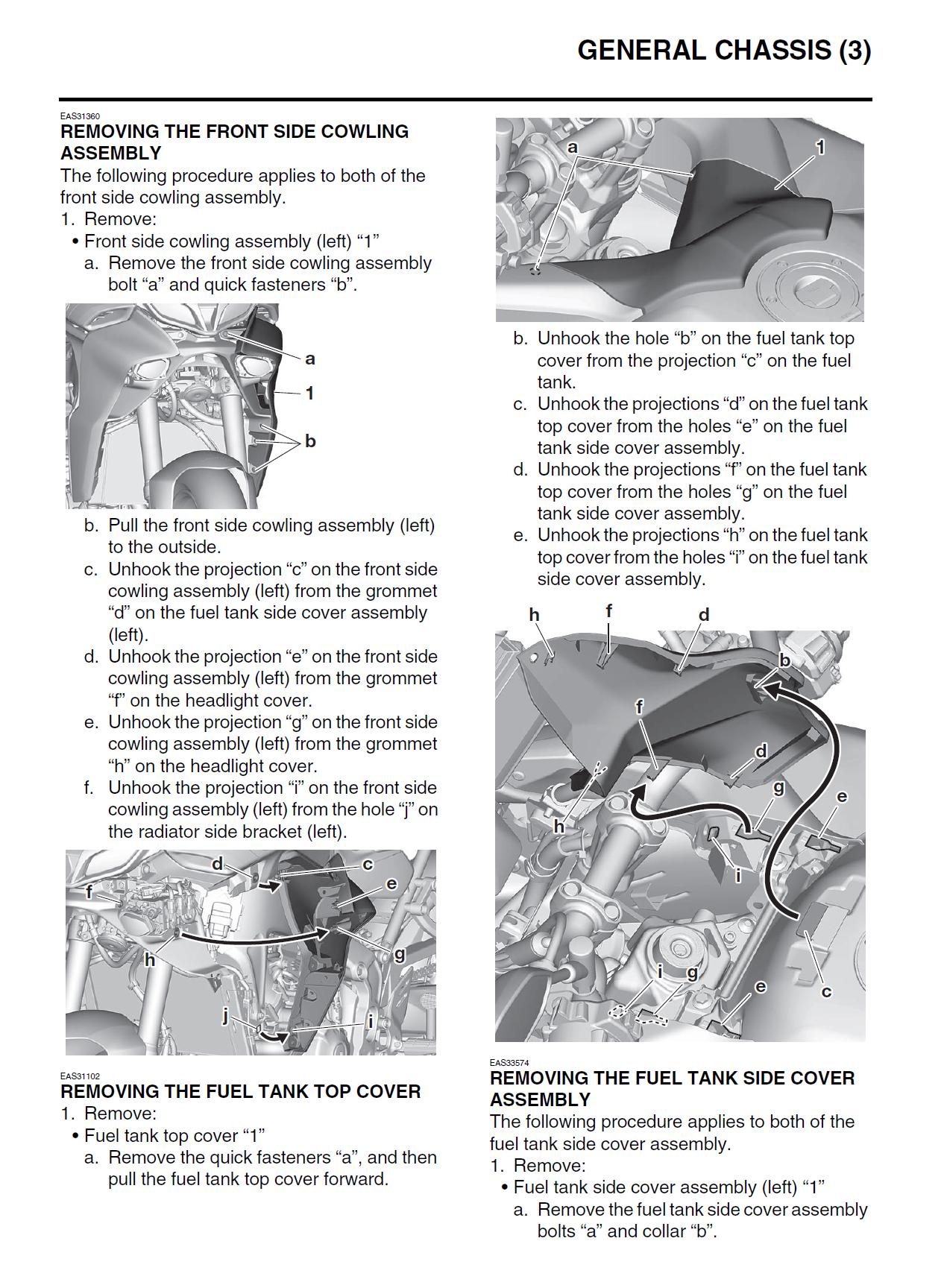 Yamaha Tracer 9 / GT RN70 2021 - 2023 PDF Service Manual Repair