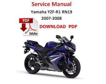 2009 YAMAHA YZF-R1 サービスマニュアル 2009-2014 Yamaha YZF-R1 R1 Service Manual – retro-motorcycle