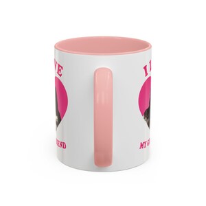 I love my girlfriend Priscilla Delgado as Angel retro heart Mug, Priscilla Delgado as Angel Design Accent Ceramic Mug, (11oz) image 13