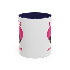 I love my girlfriend Priscilla Delgado as Angel retro heart Mug, Priscilla Delgado as Angel Design Accent Ceramic Mug, (11oz) image 9