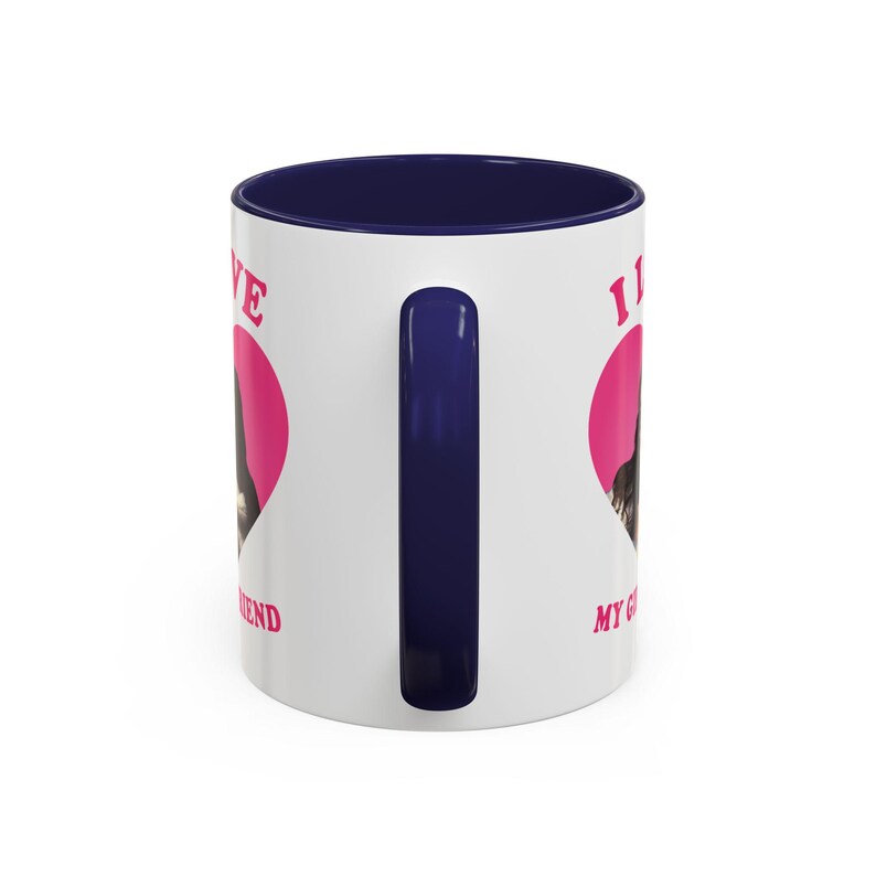 I love my girlfriend Priscilla Delgado as Angel retro heart Mug, Priscilla Delgado as Angel Design Accent Ceramic Mug, (11oz) image 10