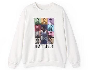 Sudadera unisex de cuello redondo de mezcla gruesa de Jonathan Bailey.