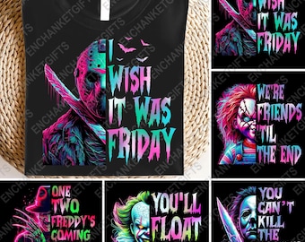 Ensemble D&#39;amis Horreur D&#39;halloween, Png Film Néon Killers, Amis D&#39;halloween, Personnages D&#39;horreur D&#39;Halloween, Séries Killer Halloween, Films D&#39;horreur
