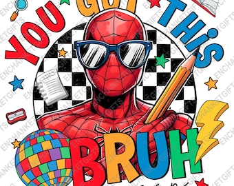 You Got This Bruh No Cap Png, Hero Test Day Png, Rock The Test Png, Checkered Testing Day Png, Teacher Test Day Shirt, Teacher Summer Png