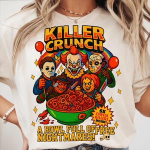 Killer Crunch Png, Horror Character Cereal Png, Funny Cereal Killers Png, Horror Movie Characters Png, Scary Movies, Halloween Movie Png