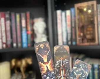 Fourth Wing Bookmark Set of 3