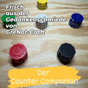 Counter Companion Kumpel - 6 Kumpel in einem Case