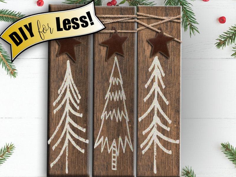 farmhouse-christmas-tree-rustic-christmas-decor-christmas-stencils-for-wood-sign-or-vinyl-decals-primitive-christmas-decorations-etsy