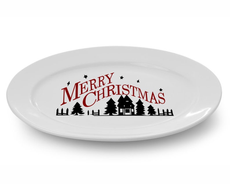 Glass Block Decals/ Christmas Vinyl Decals/ Farmhouse Etsy