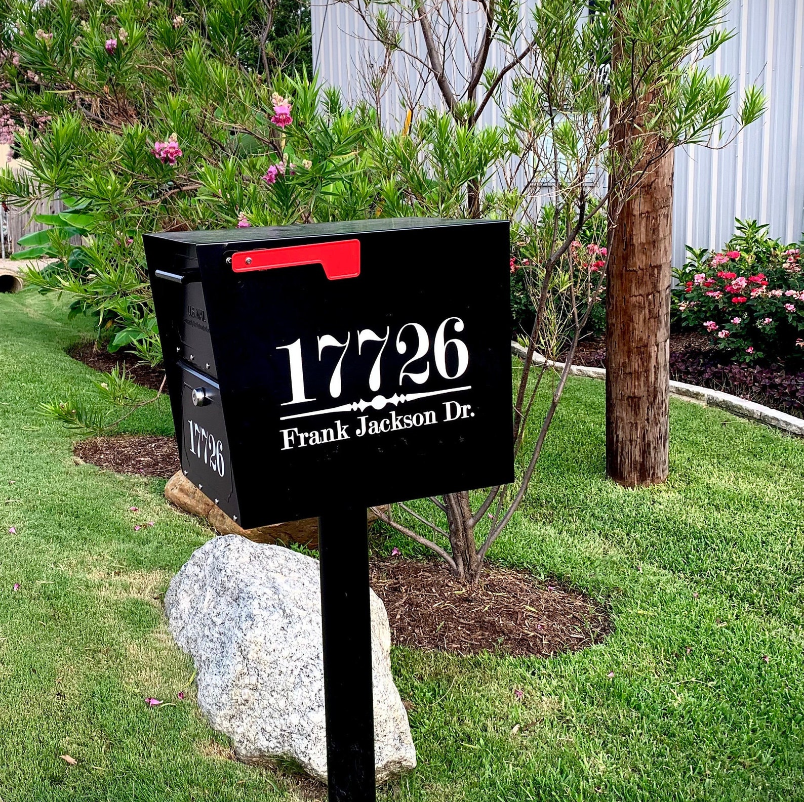 Mailbox Decals Mailbox Numbers House Numbers Mailbox Etsy