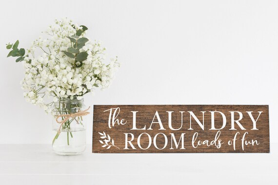 Laundry Room Wall Art/ Laundry Room Vinyl Decal/ Laundry Room | Etsy