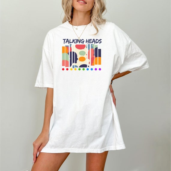 Talking Heads Graphic Tee, Retro 80s Band Shirt, Comfort Colors, T