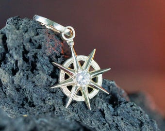PREMIUM Fanmade Gale’s Ohrring 1:1 von Baldur's Gate 3, handgemachter Silber 950 Schmuck Inspiriert von Magier von Waterdeep, ideal für BG3 Cosplay, DnD