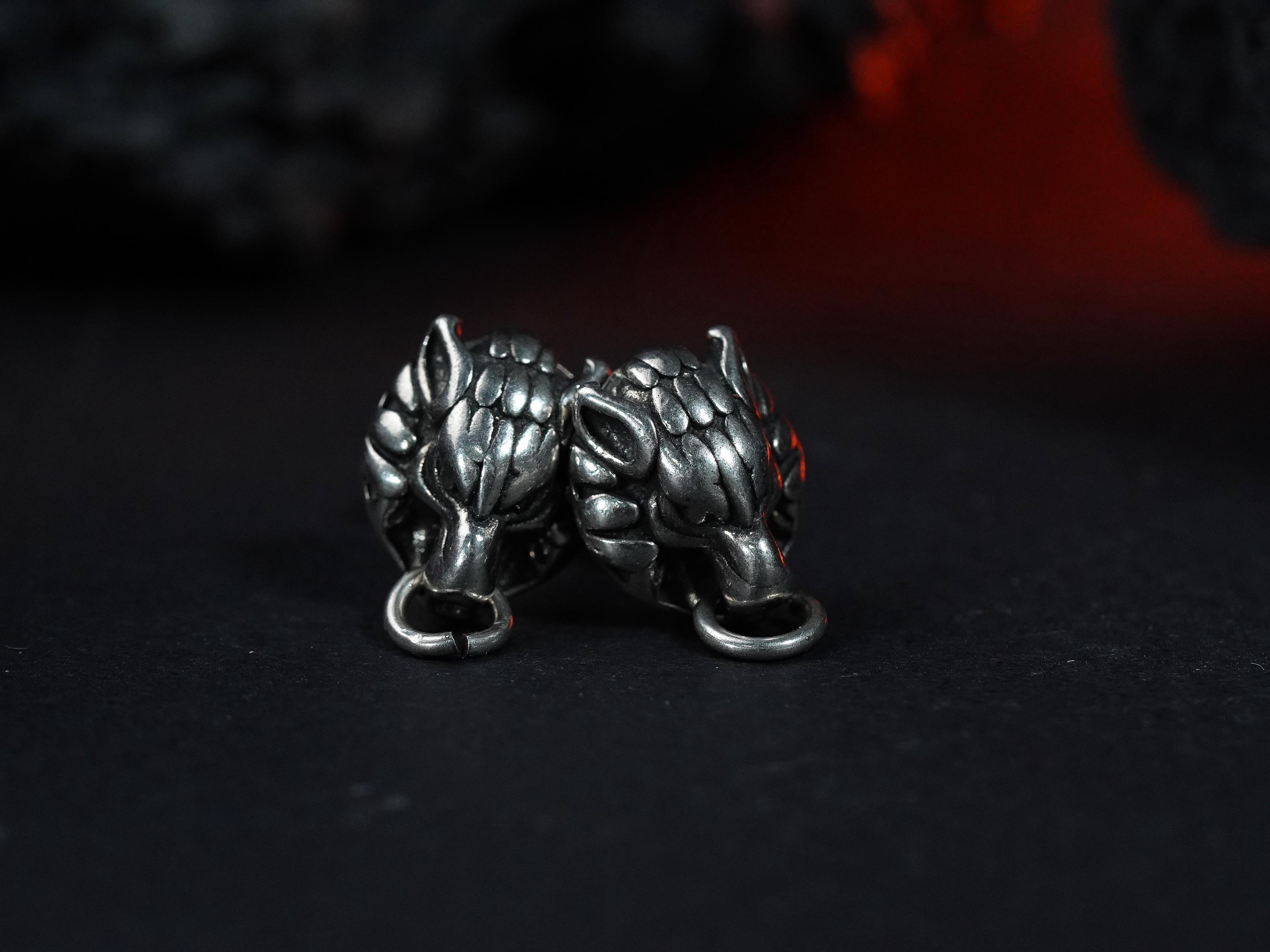 ファイナルファンタジーVII クラウドイヤリング：シルバー950スタッド