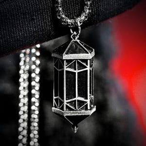 PREMIUM Lumina Converter Pendant Necklace, Clair Obscur: Expedition 33 Jewelry, 950 Silver Gaming Pendant, Gustave, Verso, Alicia, Esquie