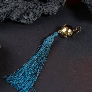 PREMIUM Handmade Jiyan Earring, Wuthering Waves-Inspired Jewelry in Gold Plated, Perfect for Cosplayers, Collectors & Genshin Fans