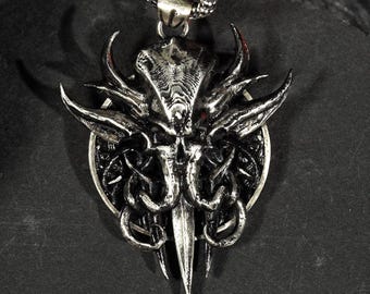 PREMIUM Fanmade Baldur's Gate 3 Halskette Handmade Silber 950, Baldur's Gate 3 Anhänger, Baldur's Gate 3 Schmuck, Weihnachtsgeschenk für Gamer
